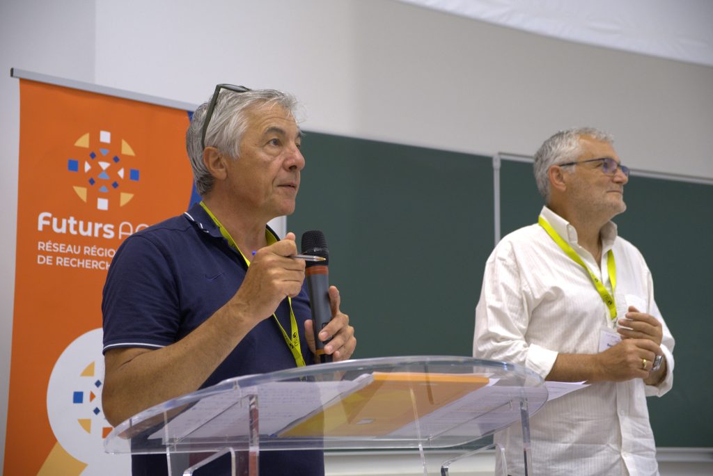 Denis Salles (INRAE) et Benoit Sautour (Université de Bordeaux), co-coordonnateurs du réseau Futurs-ACT