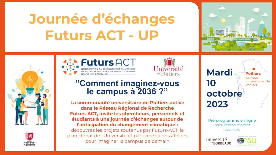 Séminaire Futurs-ACT à Poitiers 2023