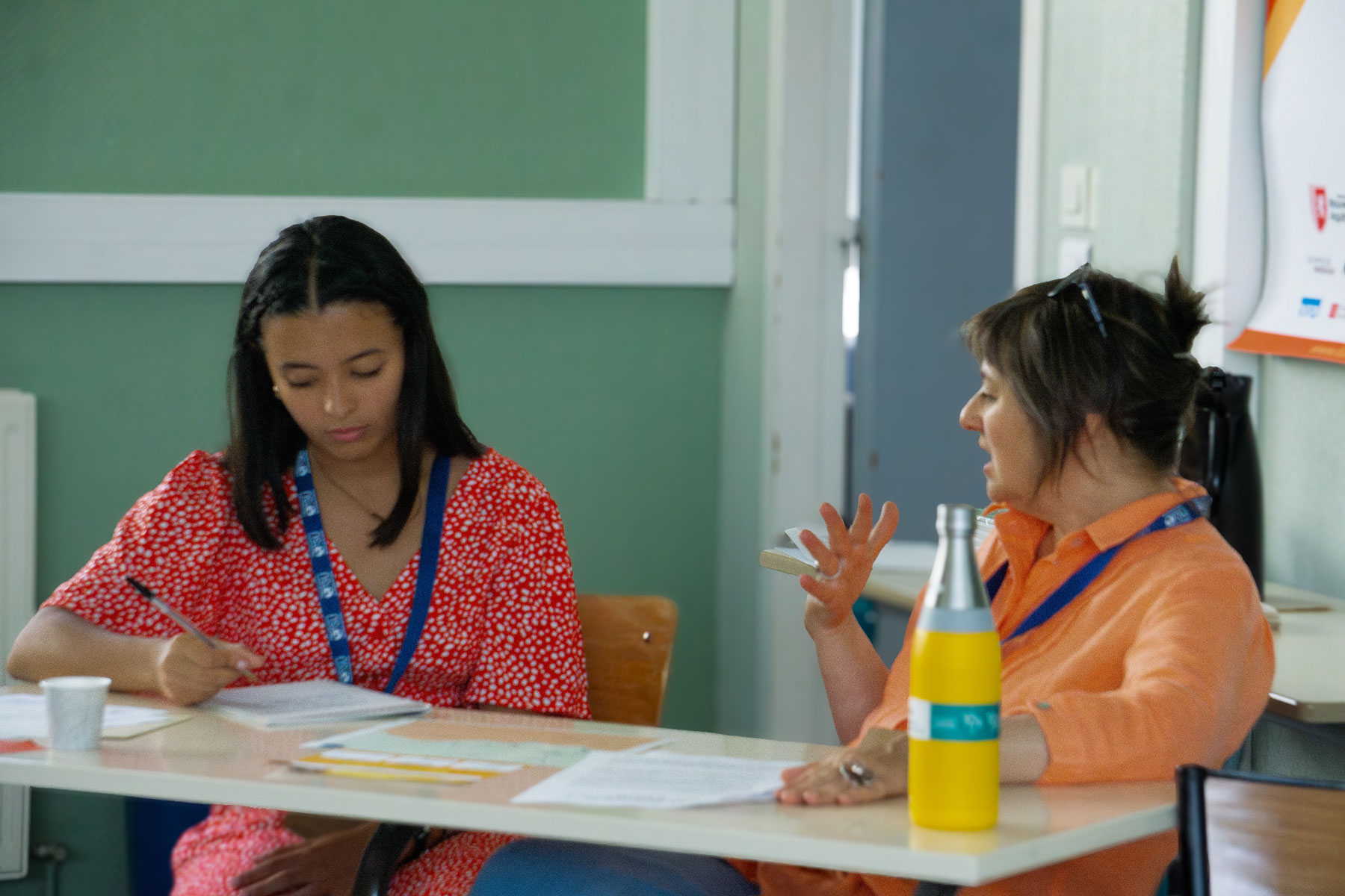 Photo prise durant un atelier du Tremplin Futurs-ACT 2025