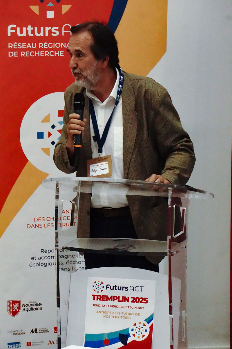 Mot de l'Université de Bordeaux durant le Tremplin Futurs-ACT 2025